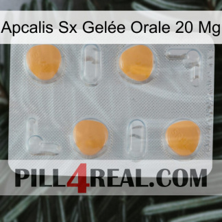 Apcalis Sx Gelée Orale 20 Mg 24